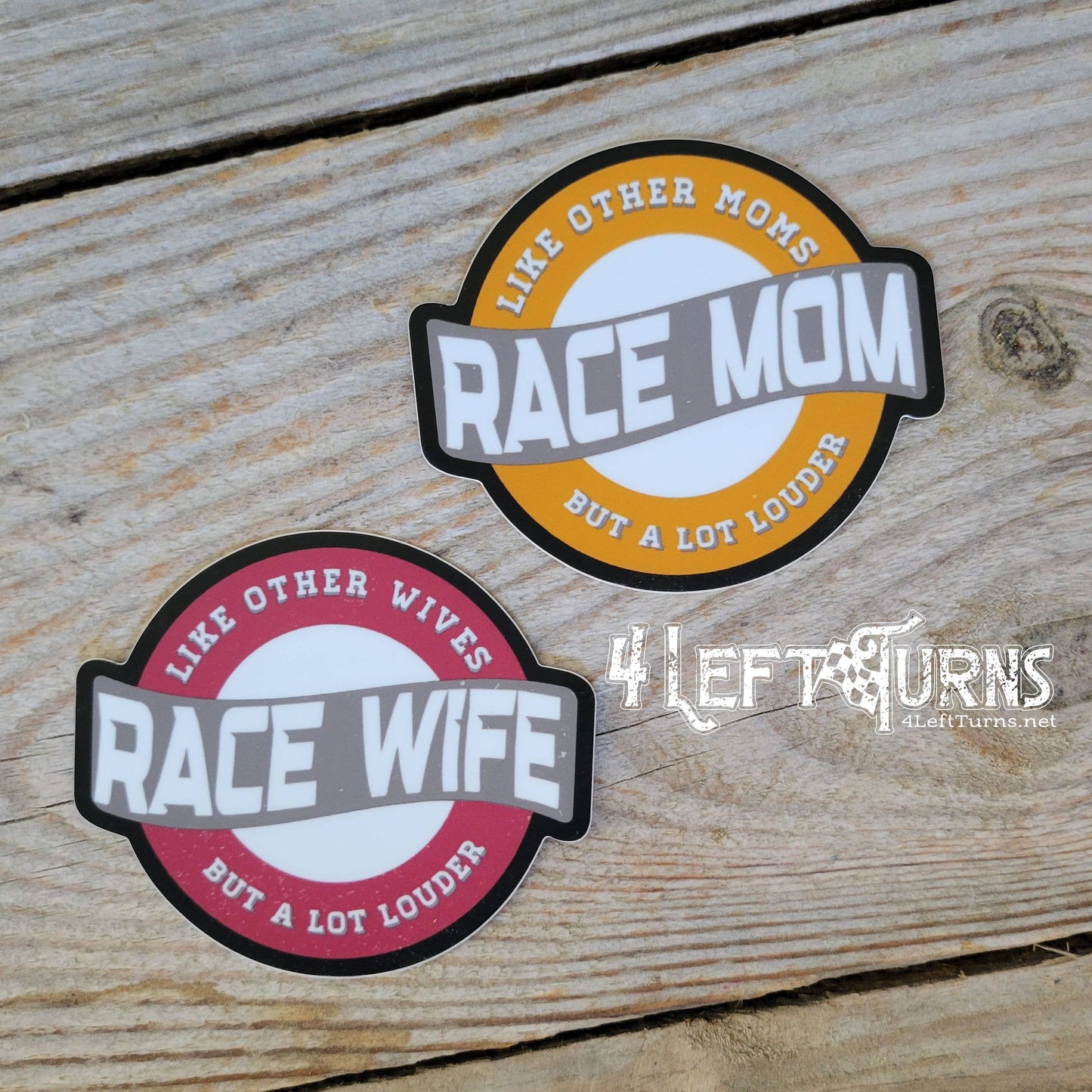 Race Wife Sticker