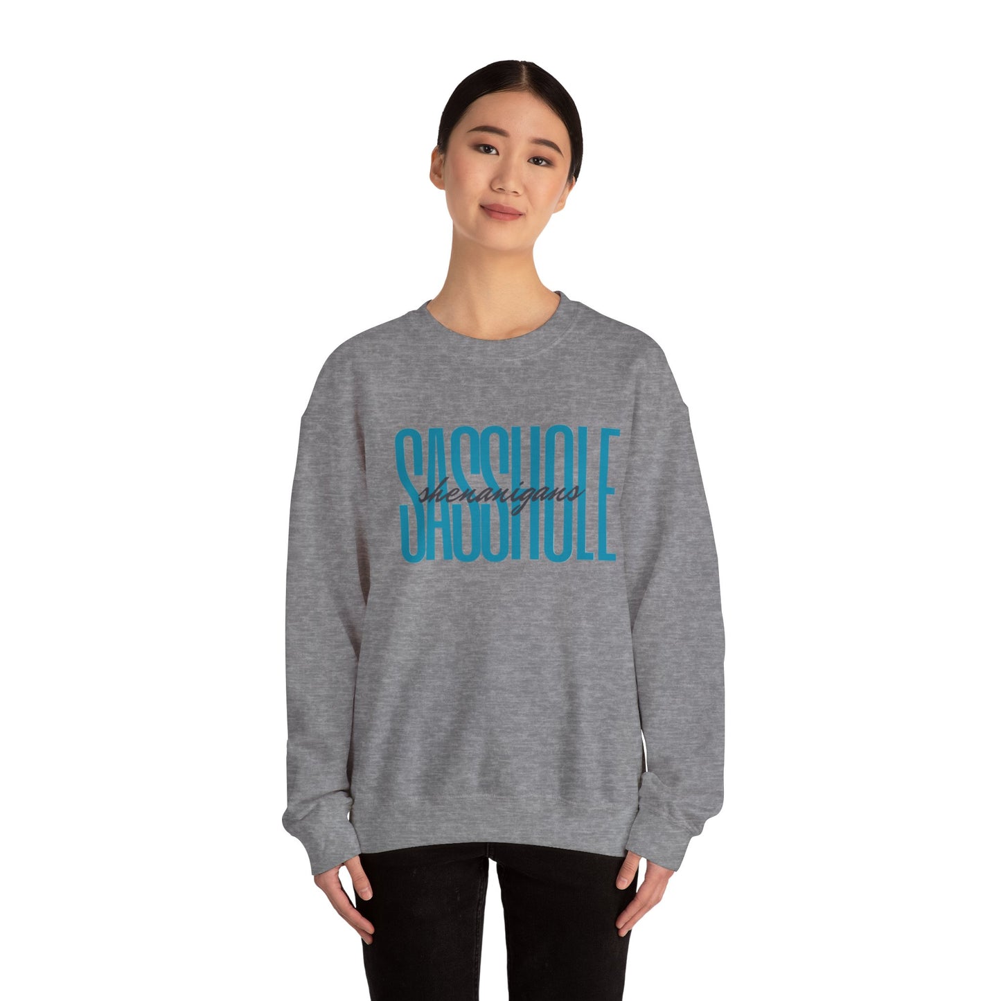 Sasshole Heavy Blend™ Crewneck Sweatshirt