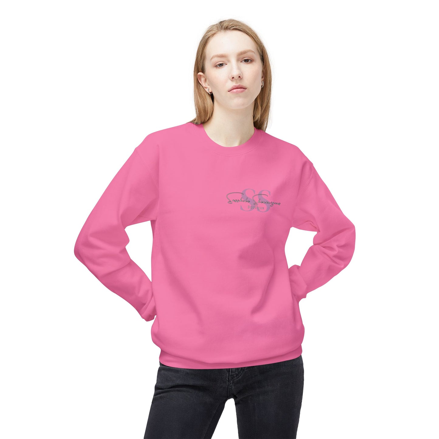 Lets Do it in the Dirt Softstyle Fleece Crewneck Sweatshirt