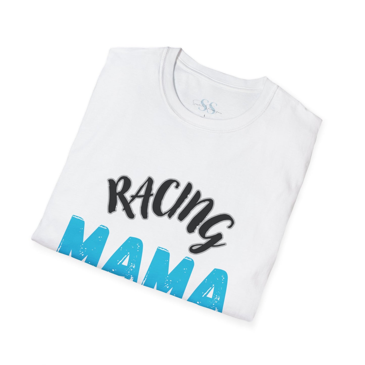 Racing Mama Drama Softstyle T-Shirt