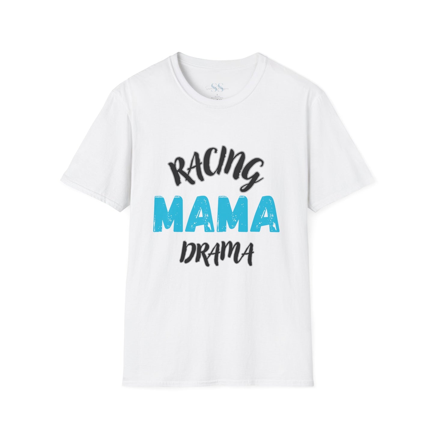 Racing Mama Drama Softstyle T-Shirt