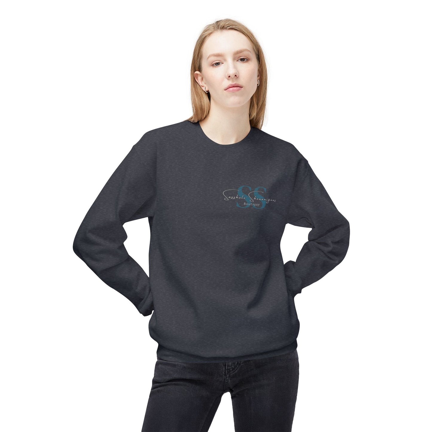 Lets Do it in the Dirt Softstyle Fleece Crewneck Sweatshirt