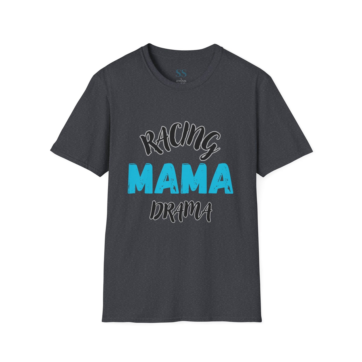 Racing Mama Drama Softstyle T-Shirt