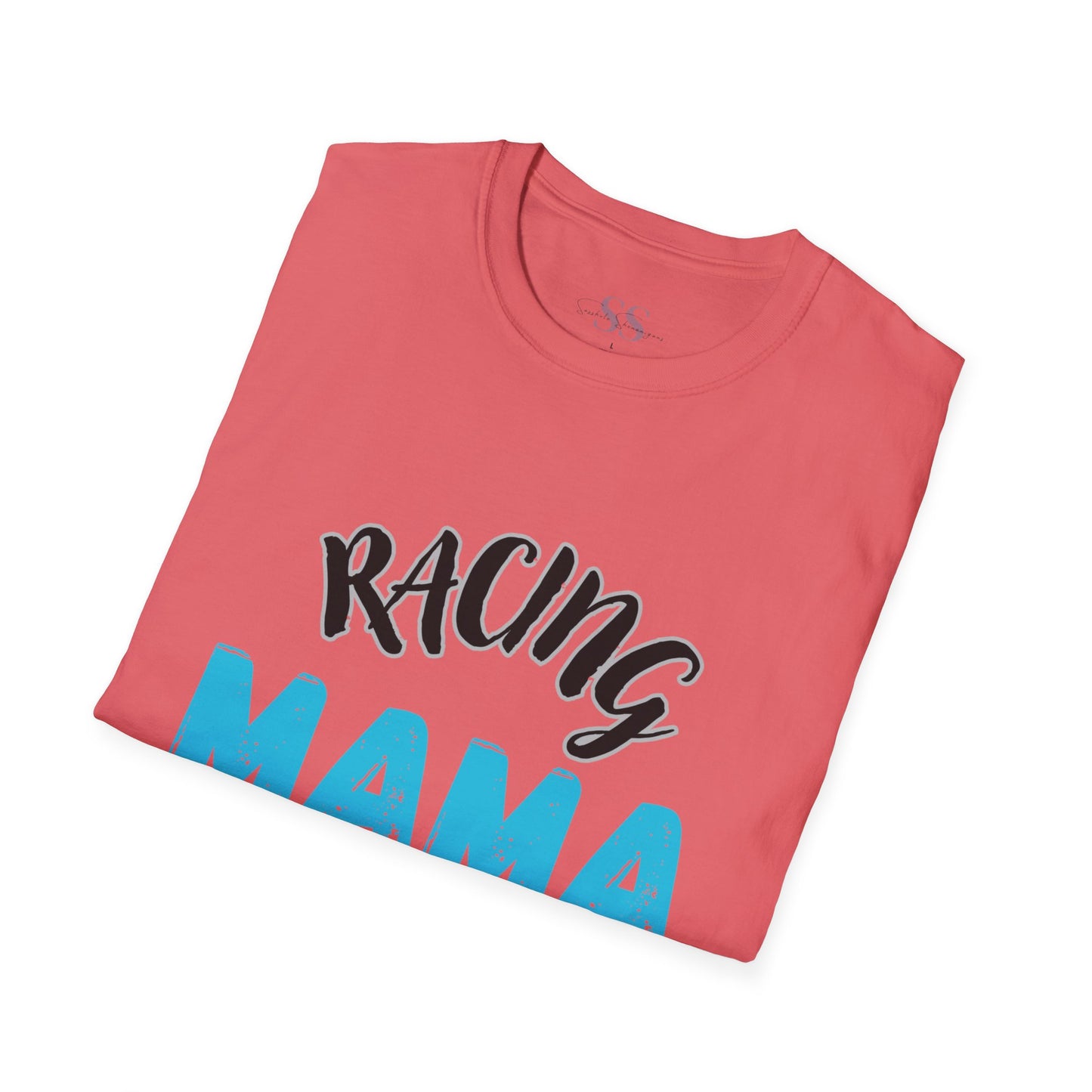 Racing Mama Drama Softstyle T-Shirt