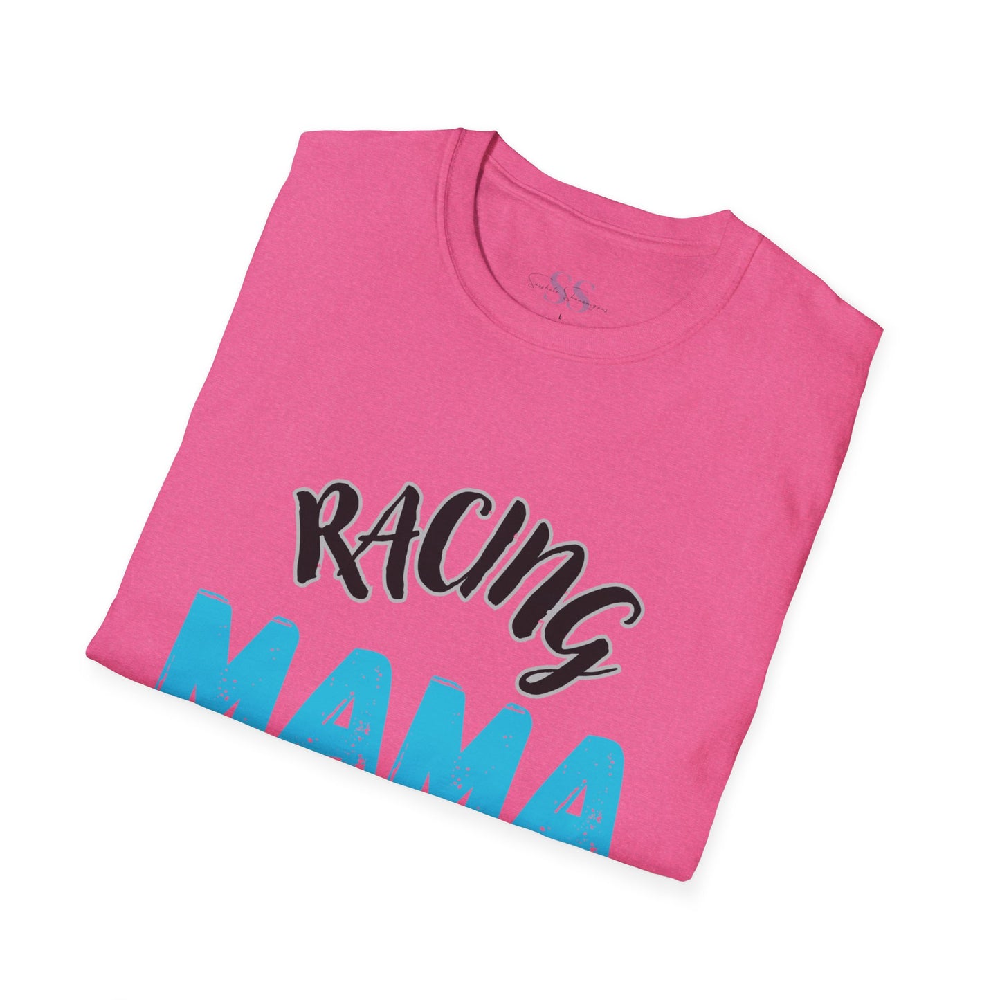 Racing Mama Drama Softstyle T-Shirt