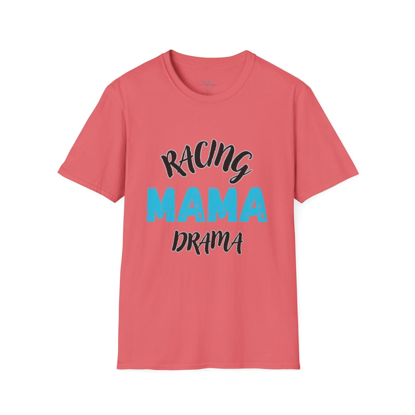 Racing Mama Drama Softstyle T-Shirt